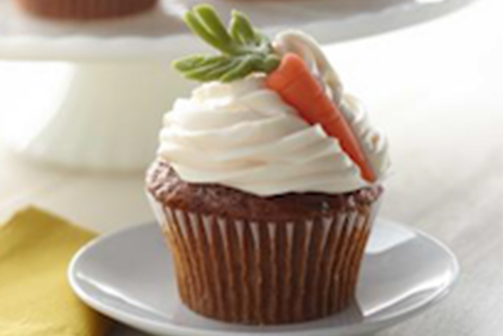 Carrot Cake Cupcakes with North Prairie Gold