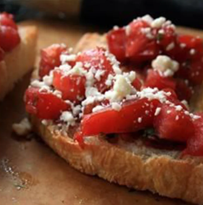 Double Tomato Bruschetta
